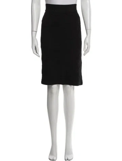Pre-owned Rodebjer Knee-length Skirt In Black