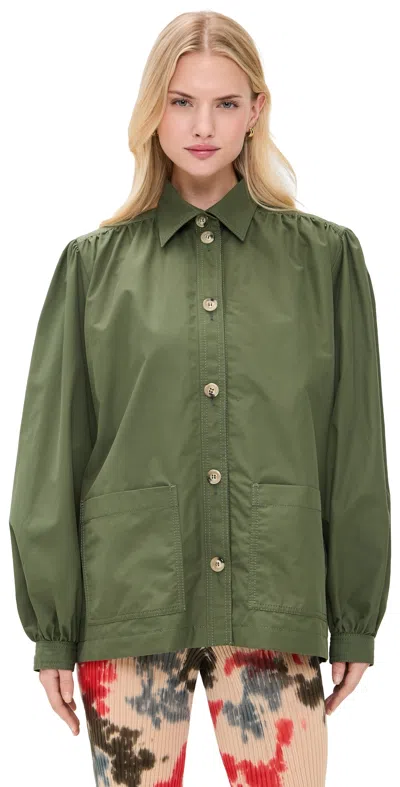 Rodebjer Lauren Jacket Aloe Green