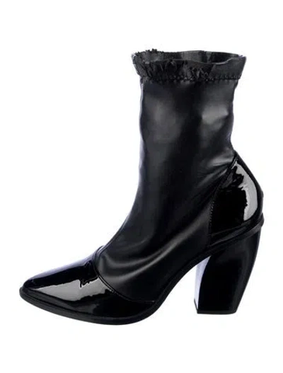 Pre-owned Rodebjer Leather Boots In Black