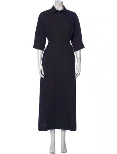 Pre-owned Rodebjer Long Dress In Blue