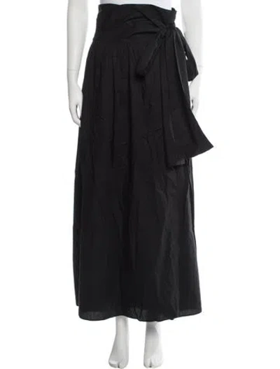 Pre-owned Rodebjer Long Skirt In Black