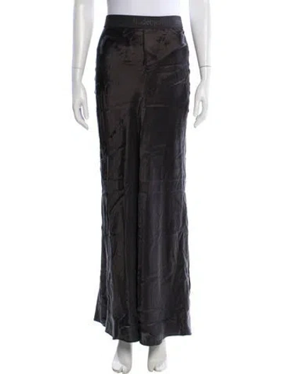 Pre-owned Rodebjer Long Skirt In Gray