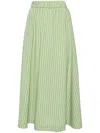 Rodebjer Marla Skirt Over Knee Clothing In Green