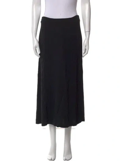 Pre-owned Rodebjer Midi Length Skirt In Black