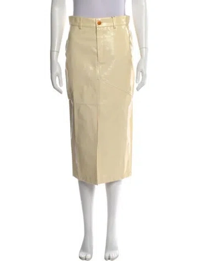 Pre-owned Rodebjer Midi Length Skirt W/ Tags In Neutral
