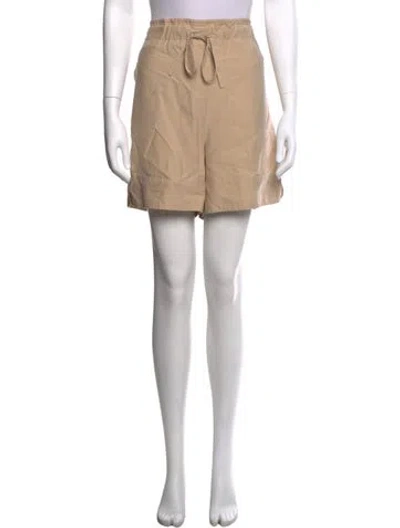 Pre-owned Rodebjer Mini Shorts In Neutrals