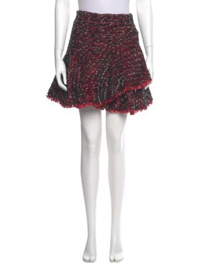 Pre-owned Rodebjer Printed Mini Skirt In Multi