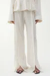 Rodebjer Rubin Pant Linen In White In White