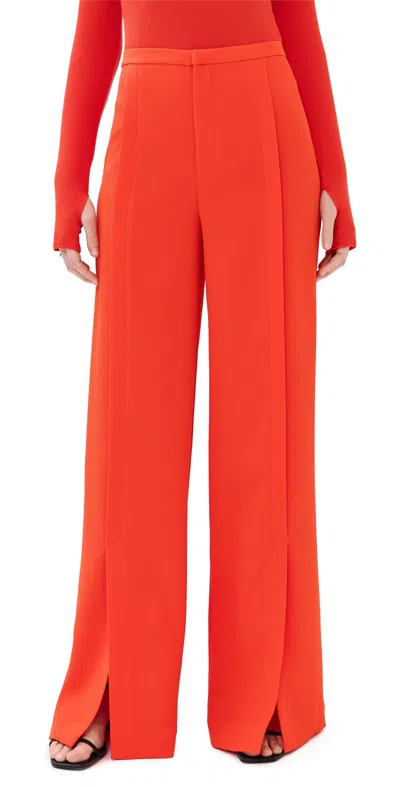 Rodebjer Rubin Pants Cherry Red