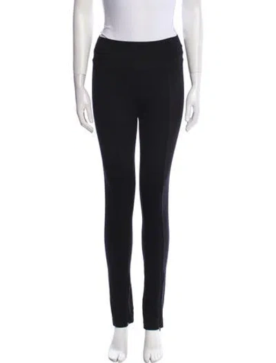 Pre-owned Rodebjer Skinny Leg Pants In Black