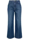 Rodebjer Straight-leg Cropped Jeans In Blue