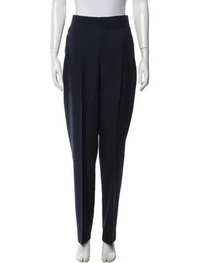 Pre-owned Rodebjer Straight Leg Pants In Blue