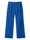 Rodebjer Tulia Cotton Trousers In Blue