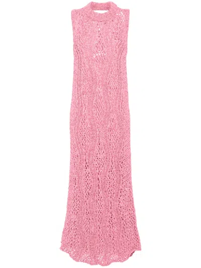 Rodebjer Women's Vague Knit Maxi Dress In Multicolor