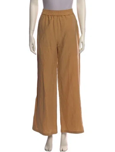 Pre-owned Rodebjer Wide Leg Pants In Neutral