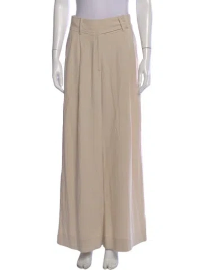 Pre-owned Rodebjer Wide Leg Pants In Neutral