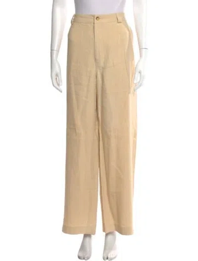 Pre-owned Rodebjer Wide Leg Pants W/ Tags In Neutral