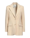 Rodebjer Woman Blazer Beige Size S Viscose, Elastane In Beige
