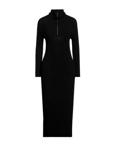 Rodebjer Woman Midi Dress Black Size S Viscose, Polyester
