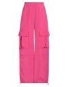 Rodebjer Woman Pants Fuchsia Size S Viscose, Polyester In Pink