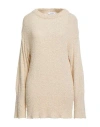 Rodebjer Woman Sweater Beige Size S Organic Cotton, Polyamide In Neutral