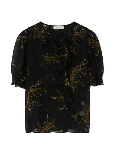 Rodebjer Xandria Blouse In Animal Print