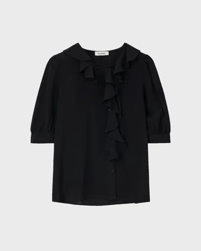 Rodebjer Xilla Fluid Solid Svart In Black