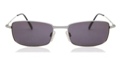 Rodenstock R1207 E Occhiali Da Sole Argentati Per Uomo In Gray