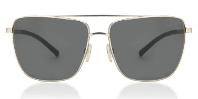 Rodenstock R1408 A Occhiali Da Sole Argentati Per Uomo In Silver