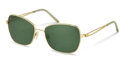 Rodenstock R1419 C Women's Sunglasses Gold Size 57