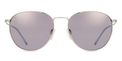 Rodenstock R1426 D Occhiali Da Sole Argentati Per Uomo In Silver