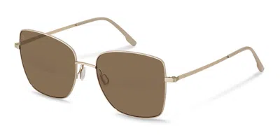 Rodenstock R1446 D151 Occhiali Da Sole Oro Per Uomo In Gold