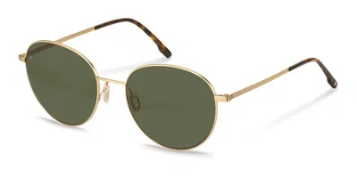 Rodenstock R1447 B152 Occhiali Da Sole Oro Per Uomo In Gold