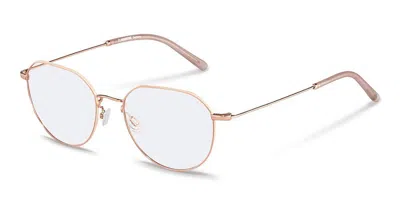 Rodenstock R2632 B Men's Glasses Rose-gold Size 50 - Free Lenses - Blue Light Block Available