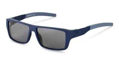 Rodenstock R3283 C Men's Sunglasses Blue Size 55