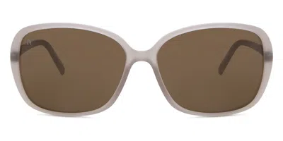 Rodenstock R3292 B Women's Sunglasses Grey Size 57 In Gray