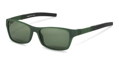 Rodenstock R3293 A Women's Sunglasses Green Size 54