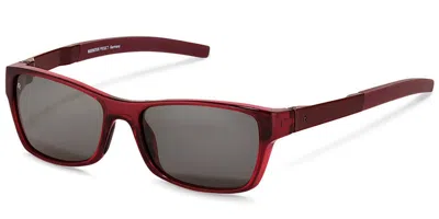 Rodenstock R3293 B Occhiali Da Sole Rossi Per Donna In Red