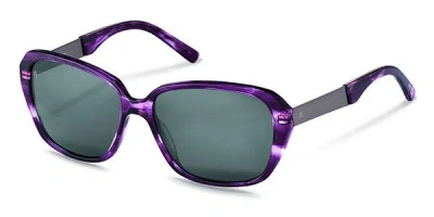 Rodenstock R3299 D Women's Sunglasses Purple Size 57