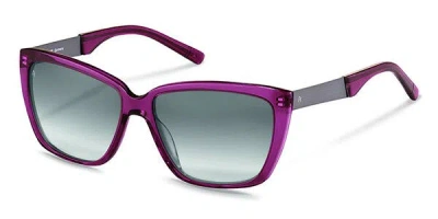 Rodenstock R3301 D Women's Sunglasses Purple Size 56