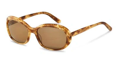 Rodenstock R3310 A Women's Sunglasses Tortoiseshell Size 55 In Brown
