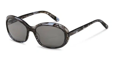 Rodenstock R3310 B Women's Sunglasses Black Size 55