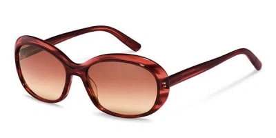 Rodenstock R3310 C Women's Sunglasses Red Size 55