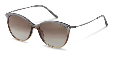 Rodenstock R3311 A Women's Sunglasses Brown Size 53