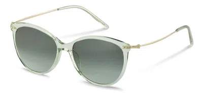 Rodenstock R3311 D Women's Sunglasses Green Size 53