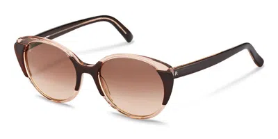 Rodenstock R3316 D165 Women's Sunglasses Pink Size 53