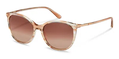 Rodenstock R3322 A Women's Sunglasses Tortoiseshell Size 55