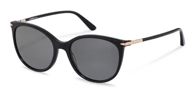 Rodenstock R3322 C Women's Sunglasses Black Size 55