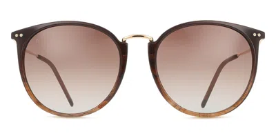 Rodenstock R3333 B121 Women's Sunglasses Brown Size 55