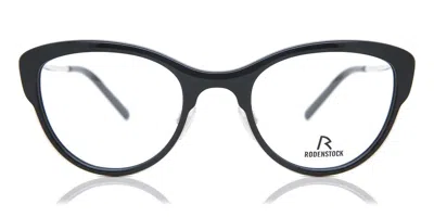 Rodenstock R5329 C Occhiali Da Vista Neri Per Donna (solo Montatura) In Black